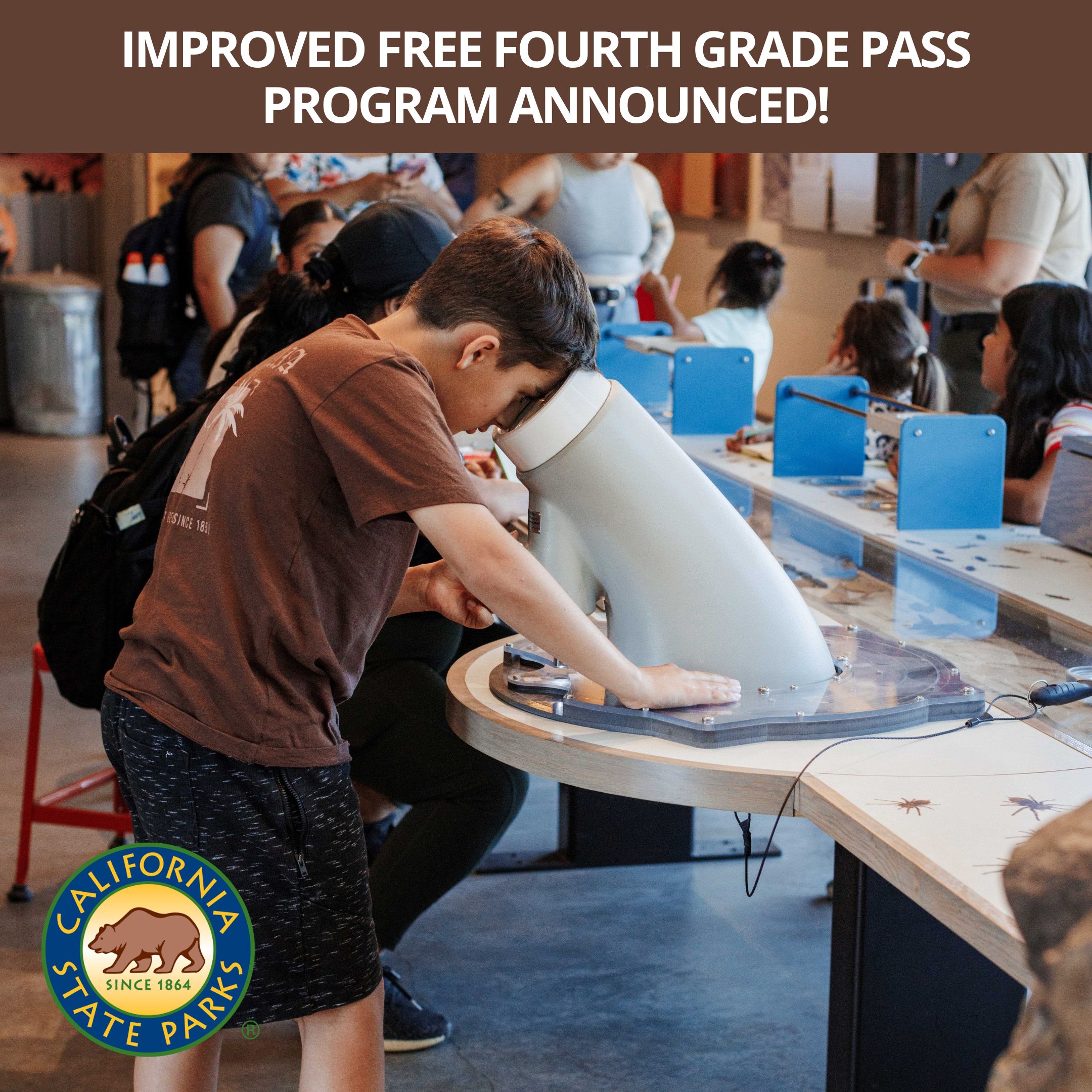 Improved Free Fourth Grade Pass Program Announced